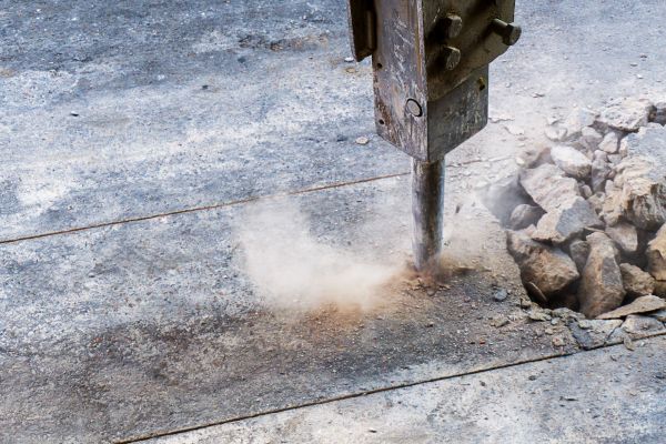 Concrete Patio Removal in Missouri City